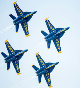 Military Service Academies and the Blue Angles