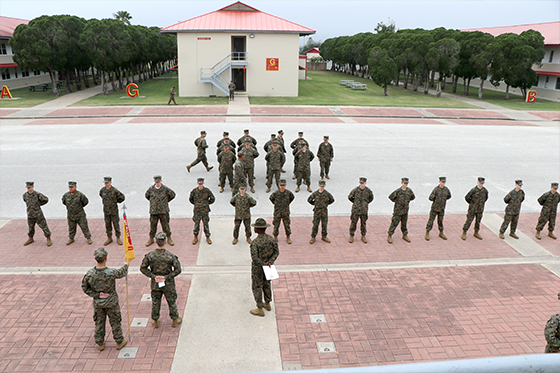 marine leadership academy uniform