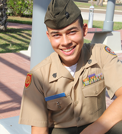 Charitable giving programs at the Marine Military Academy